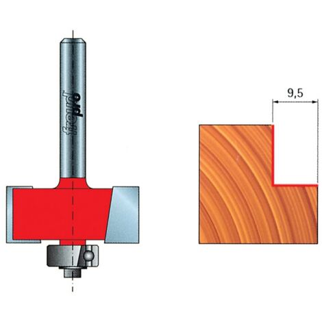 Fresa trapano per battute Ø31,8x12,7 mm - 32-10006