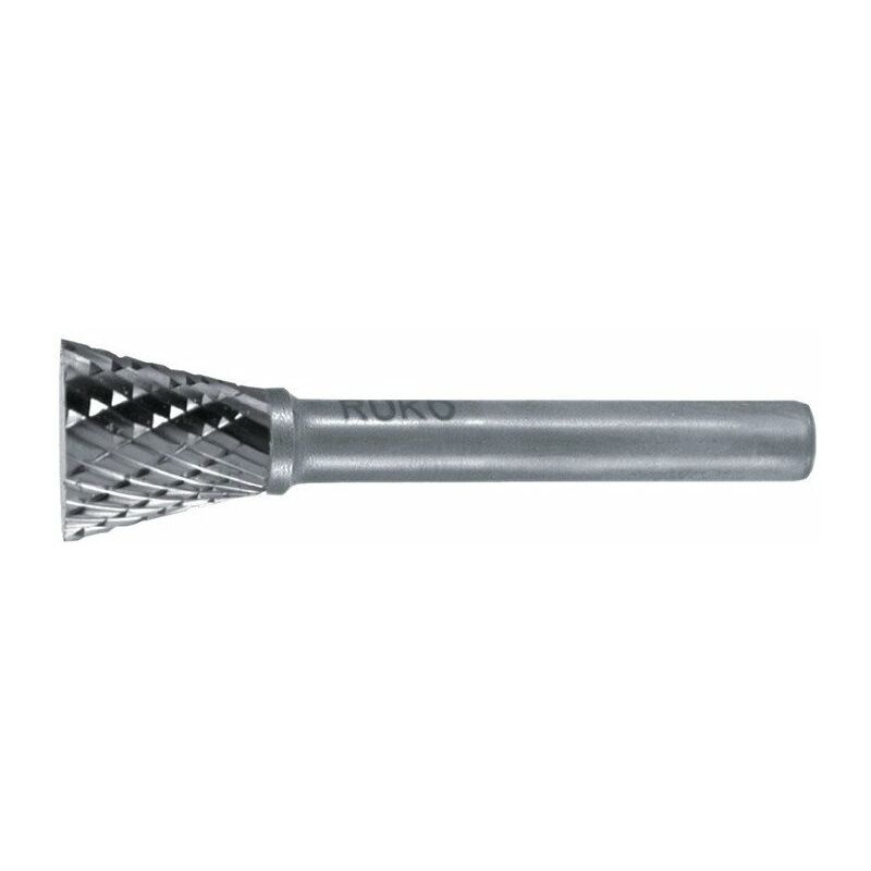 

Fresa WKN D.3mm cabeza L.5mm vástago D.3mm HM Galvanizado KVZ 4 - Ruko