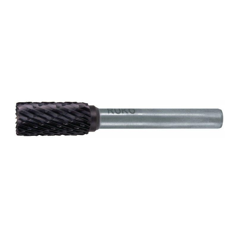 Fresa ZYA D.8mm testa-L.18mm gambo-D.6mm HM TiCN