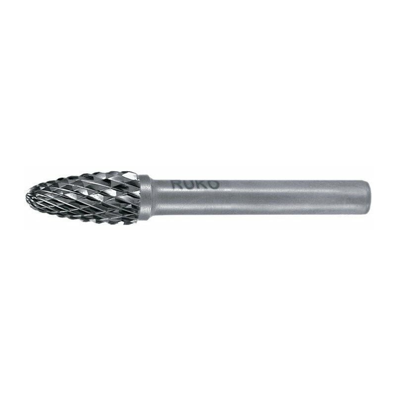 

Fresa RBF D.8mm cabeza-L.18mm vástago-D.6mm HM galv.KVZ 4 - Ruko