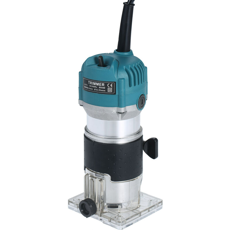 Fresatrice 220V 800W 30000 giri/min con guida per