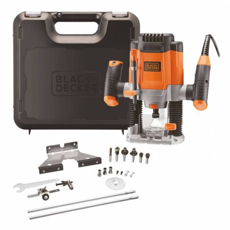 Fresatrice Elettrica Verticale 1200 Watt con 6 Frese Assortite - KW1200EKA