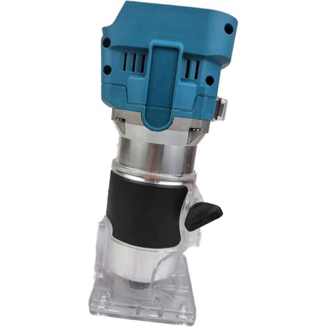 Fresatrice professionale per lavorazione del legno per utensili elettrici monouso senza spazzole da 18 V, 6 velocità, 6 mm, 8 mm, 700 W, con 12 punte, senza batteria