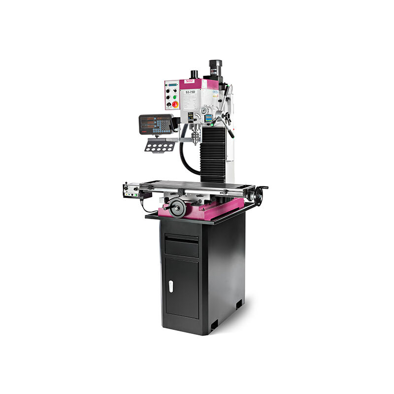 Image of Sogi - Fresatrice professionale visualizzata S3-75D con basamento e motore Brushless