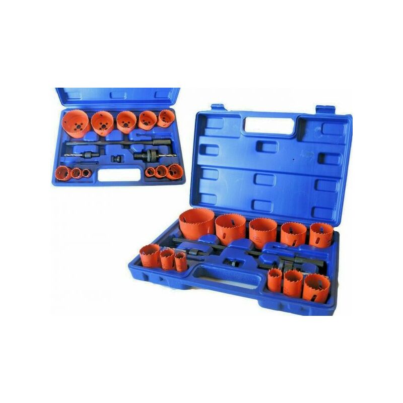 15 frese a tazza seghe bi metal fresa da trapano per ferro legno alluminio 15PZ