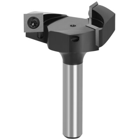 Frese per fresatura CNC, frese frontali con gambo da 1/2", punte per fresatura