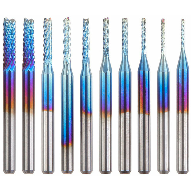 Frese rotative per incisioni con gambo da 1/8''