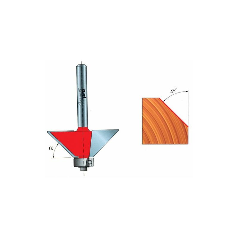 Fresa widia per smussare ART.40-10606