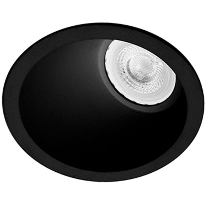 Fresh Lampe encastrable au mur noir 02100602