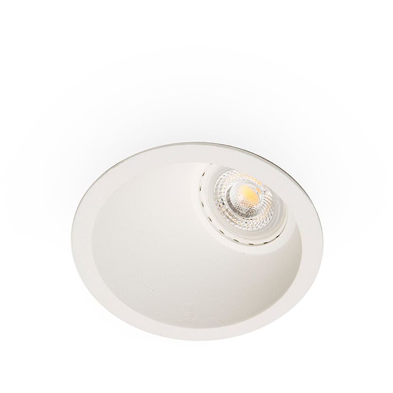 Fresh Lampe encastrable au mur blanc 02100601