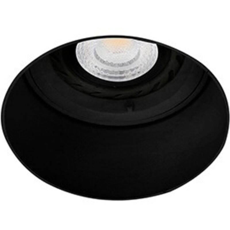 Fresh Lampe encastrable au plafond noir 02100702