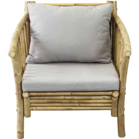 FRESH - poltrona da giardino in bamboo
