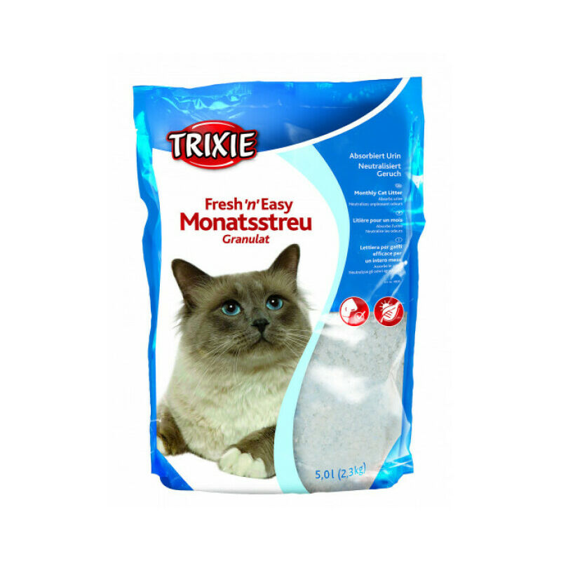 Litière Fresh'n'Easy en granulés pour chats Sac 5 litres - Trixie