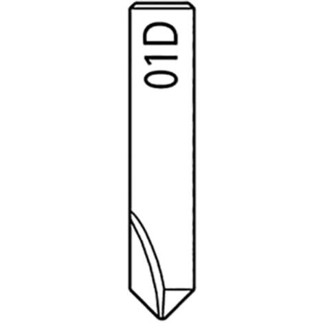 Fresino Per Duplicatrice Futura 01D Silca Chiavi Punzonate - 1 Pz