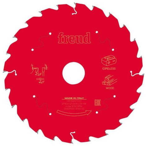 Freud 190mm Wood Circular Saw Blade - Titanium Cobalt Carbide