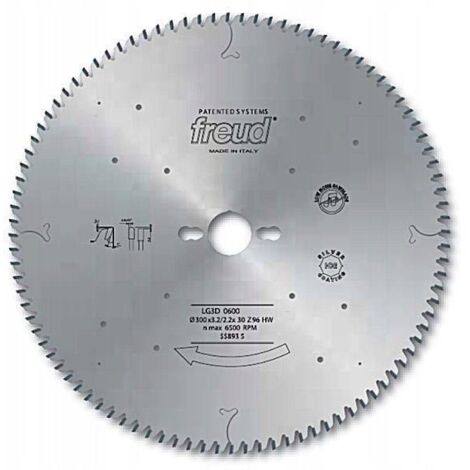 Freud Ø350 mm Lame Scie 72 Dents Chrome Durable