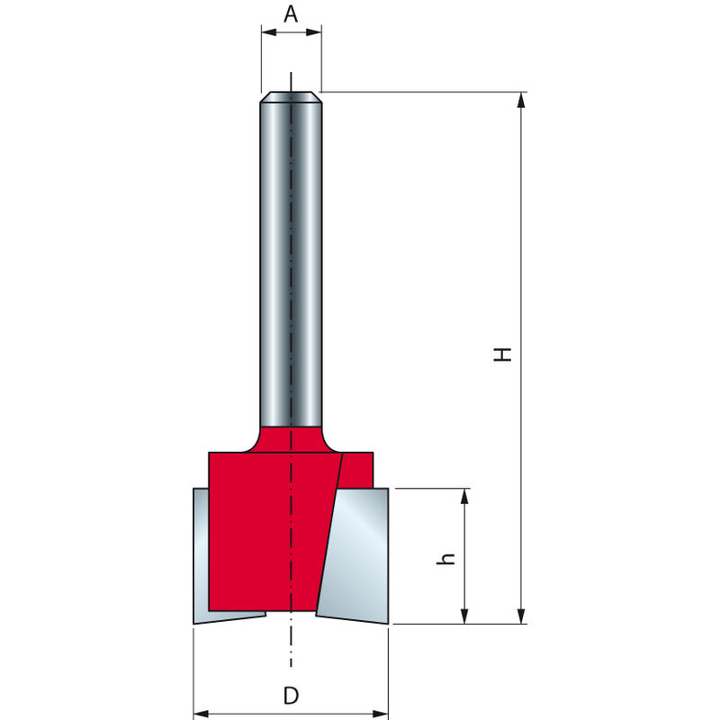 Einsteckbohrer Freud 31,8 H12,1/60,3 Q12 Z2 - F03FR01575 -16-11812P