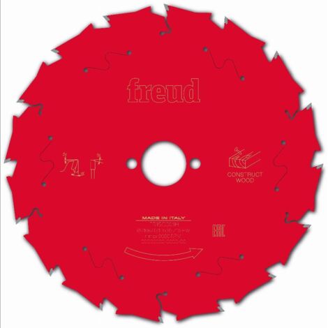 FREUD Lame de scie circulaire - Bois de construction - 210 mm - 2.0 mm - 30 mm - 16 dents