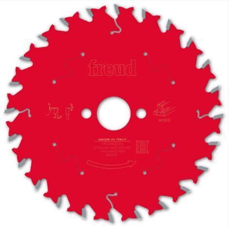 FREUD Lame de scie circulaire & plongeante - Bois - 130 mm - 2.4 mm - 20 mm - 24 dents