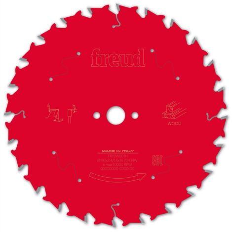 FREUD Lame de scie circulaire & plongeante - Bois - 190 mm - 2.4 mm - 16 mm - 24 dents