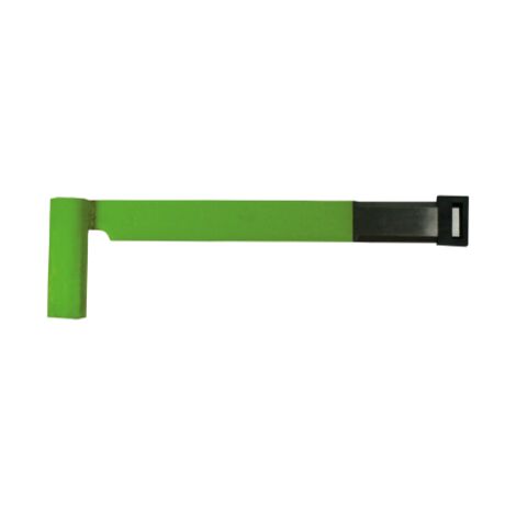 Freund – Bisaigue 450 mm – Acier chrome-vanadium – 3 dents avec chanfreins latéraux – Lame finement polie pour travaux de charpente