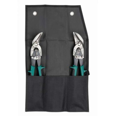 FREUND hochwertige Werkzeugrolltasche (129) bestückt mit 2 Idealscheren, 04670059