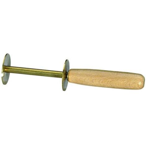 FREUND Messing-Schnurrolle 02950000 Rinnenschnurabroller
