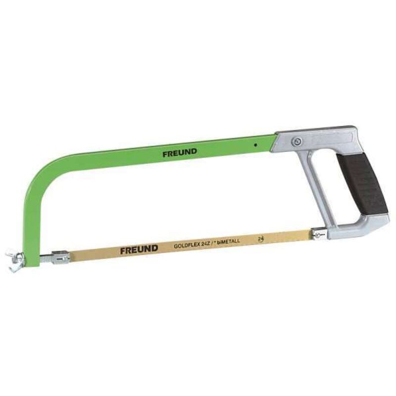 Metallsägebogen, Eisensäge, Blechsäge, Pistolengriff mit Bimetall-Blatt 00832000 Metallsäge - Freund