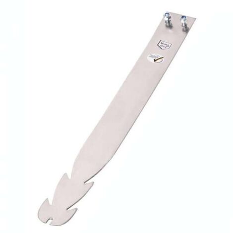 FREUND Nageleisen-Ersatzblatt 400 mm, Edelstahl inkl. Spezial-Schrauben 4 sym. Nagelzieher 00253400