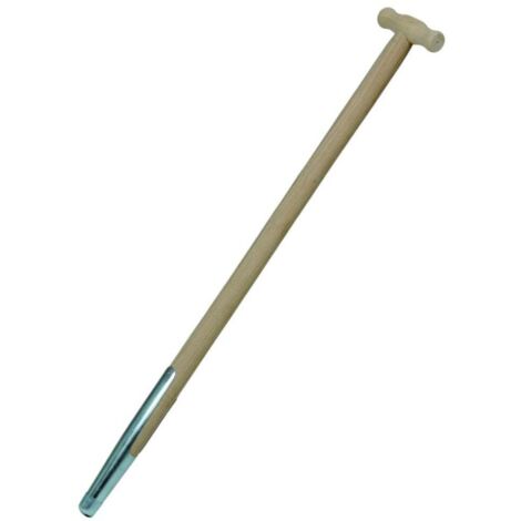 Freund Victoria Holz T-Stiel mit Schienenzwinge 85 cm Gerätestiele