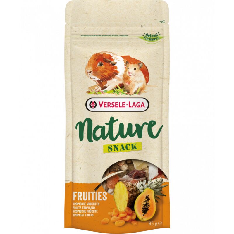 Friandise , 85g de mélange de fruits riche et varié pour rongeur