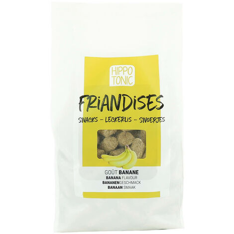 Friandise pour chevaux goût banane 1 kg