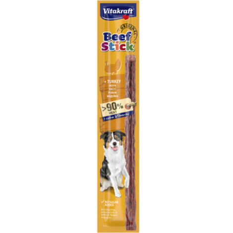 Friandises pour chiens Vitakraft BEEF STICK à la dinde