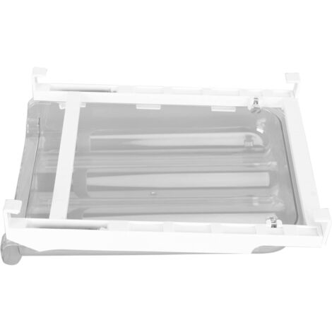 Fridge Egg Drawer Organizer Holder Large Capacity Plastic Extendable Egg Holder Drawer for Fridge Shelf Kitchen