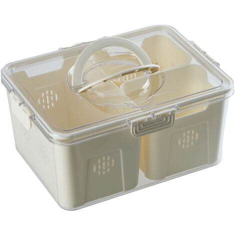 Fridge Storage Container with Lid and handle
