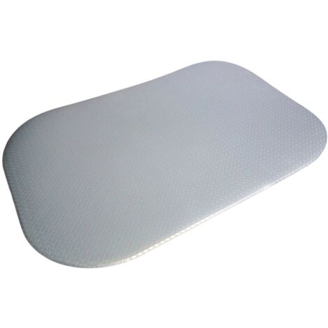 Friedola Arbeitsplatzmatte grau 10mm Bodenmatte 60x90cm Werkbank Gummimatte