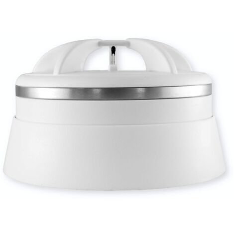 frient Sensore Antincendio Wireless  Alimentazione a Batteria  Zigbee  Compatibile con Homey, Home Assistant e SmartThings