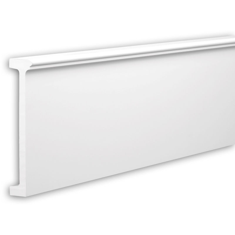 Profhome Decor - Frieze Profhome 403301 Facade profile Decorative moulding contemporary design white 2 m - white