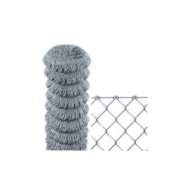 Rouleau cm 150x25 m filet grillagA avec maille galvanisA e libre 50x50 mm - Sidex