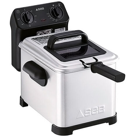 friggitrice 4l 2400w acciaio inox/nero - FR506D00 - Seb