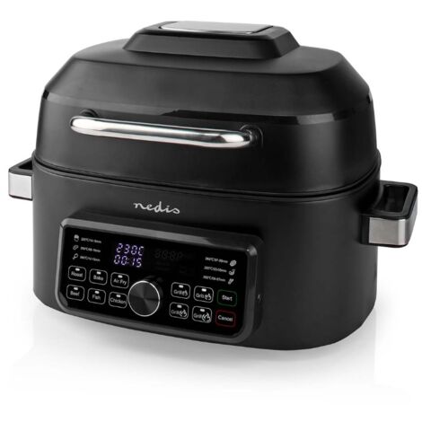 friggitrice 6l 1600w nera - KAAFG600BK - nedis