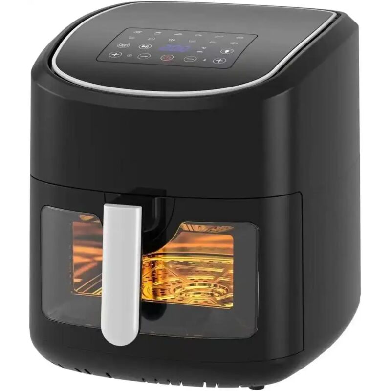 Melchioni Friggitrice Ad Aria Gaia 8lt 2,5kg Display Touch Screen 1...