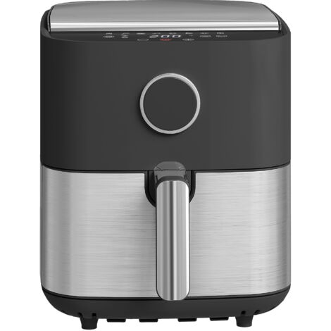 Friggitrice ad Aria Air Fryer 1700W da 6,8L con 8 Programmi di Cottura Nero