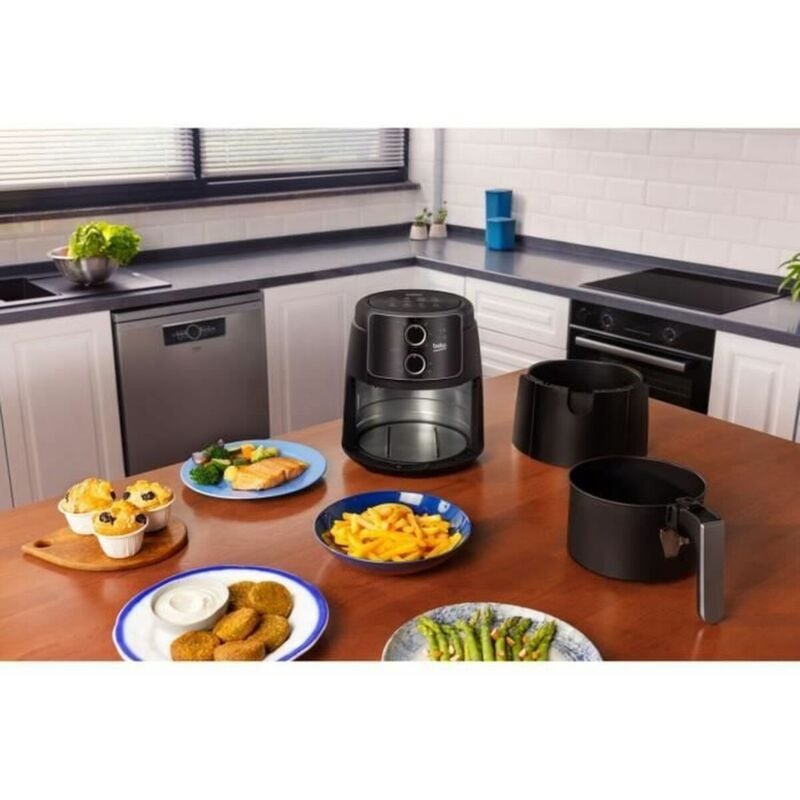 Friggitrice ad Aria BEKO Nero 1500 W 4 L