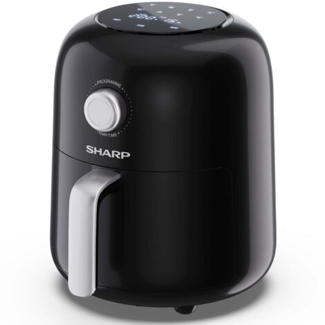 Friggitrice ad aria calda Sharp AF-GS404AE-B con controllo semi-digitale 4l 1300W Nero
