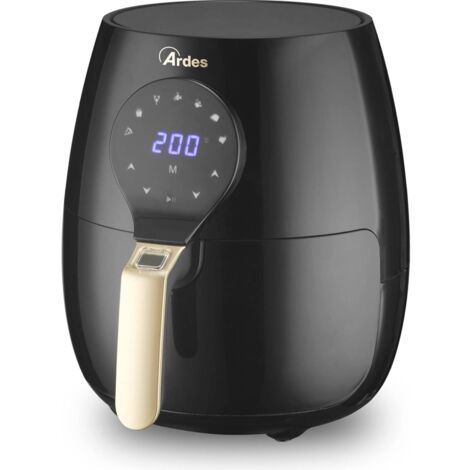 Friggitrice ad aria elettrica "Eldorada maxi" ideale per tutti i tipi di frittura, capacità 5 litri