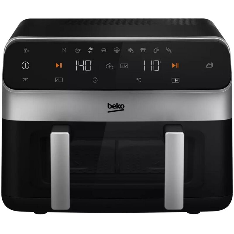 Friggitrice ad aria nera da 9,5 l e 2400 W - FRL6488 - beko