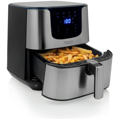 Friggitrice ad Aria Princess 182060 1700 W 5,5 L Argentato