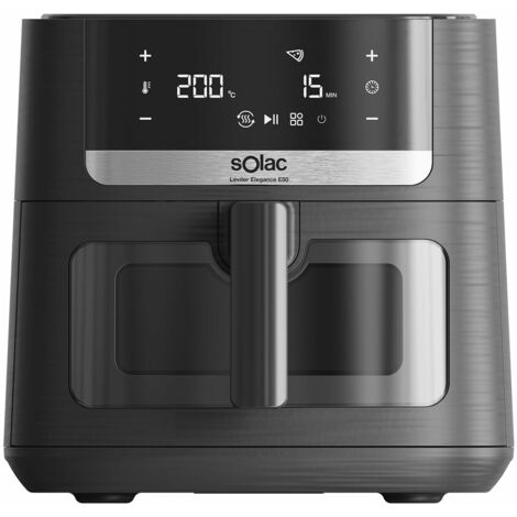 Friggitrice ad Aria Solac FA1801 Nero