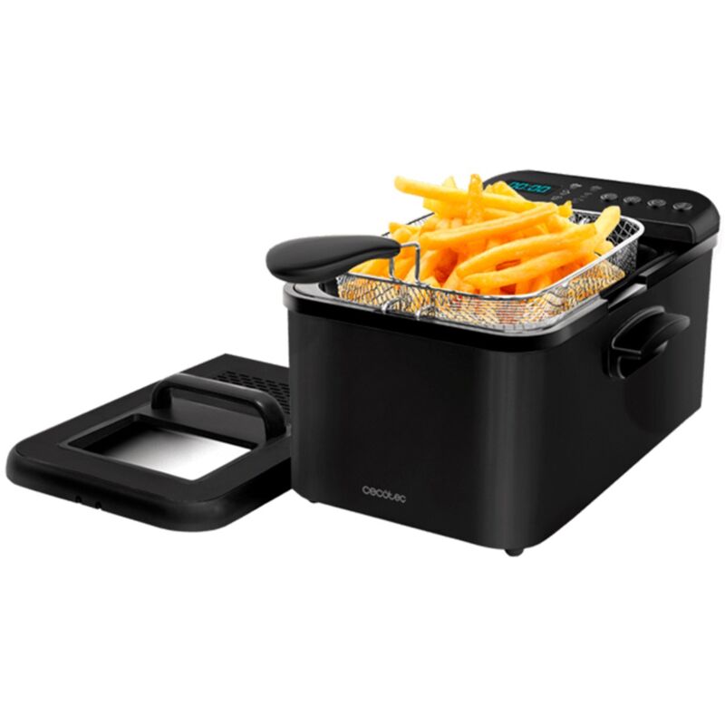 Image of Friggitrice Cecotec Cleanfry Luxury 4000 Black (3270 w - 4.2 l)